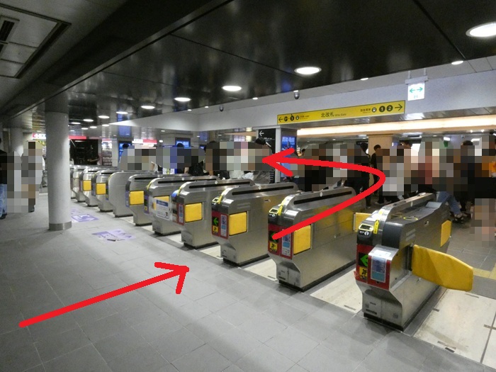 御堂筋線・梅田駅から、バルチカ03への行き方|イノゲート大阪