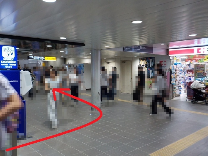 御堂筋線・梅田駅から、バルチカ03への行き方|イノゲート大阪