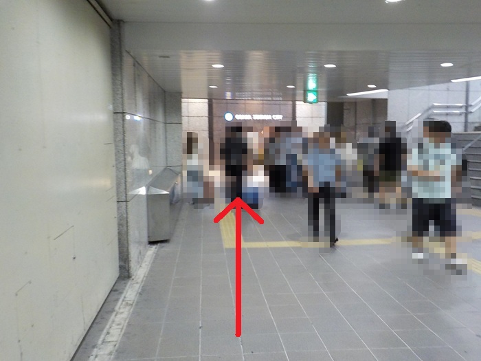 御堂筋線・梅田駅から、バルチカ03への行き方|イノゲート大阪