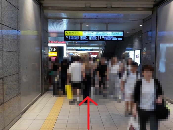 御堂筋線・梅田駅から、バルチカ03への行き方|イノゲート大阪