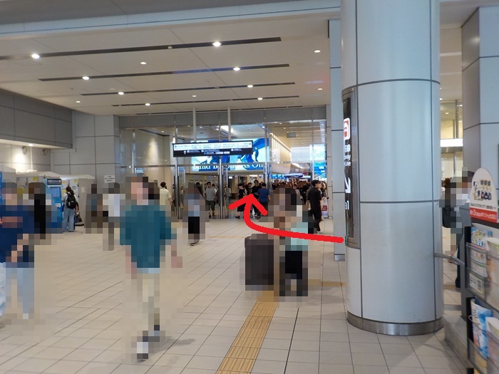御堂筋線・梅田駅から、バルチカ03への行き方|イノゲート大阪