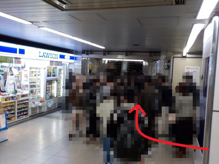 御堂筋線・梅田駅「中改札」から、バルチカ03への行き方｜イノゲート大阪