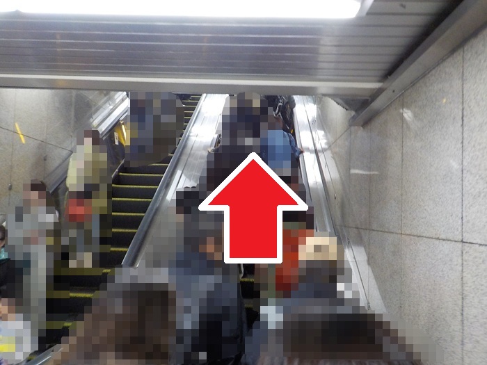 御堂筋線・梅田駅「中改札」から、バルチカ03への行き方｜イノゲート大阪