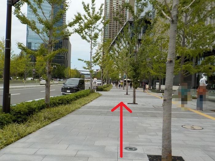JR大阪駅・桜橋口から、グラングリーン大阪北館への行き方