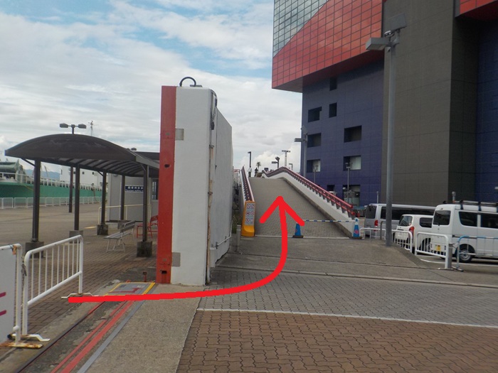 船で海遊館へ!片道900円・約10分の船旅|ユニバーサルシティ駅の改札から海遊館まで写真で案内